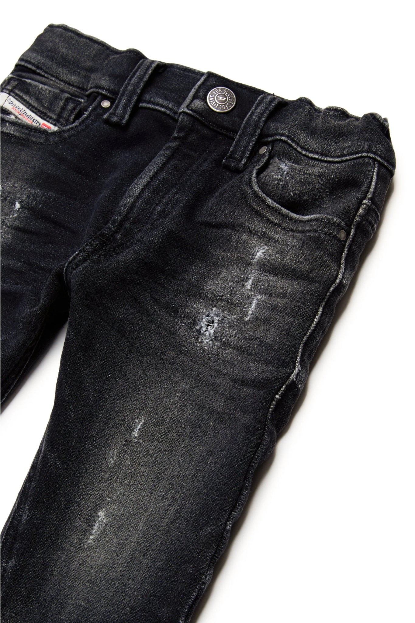 JEANS IN DENIM NERO DIESEL - Angel Luxury