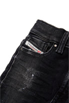 JEANS IN DENIM NERO DIESEL - Angel Luxury