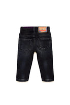 JEANS IN DENIM NERO DIESEL - Angel Luxury