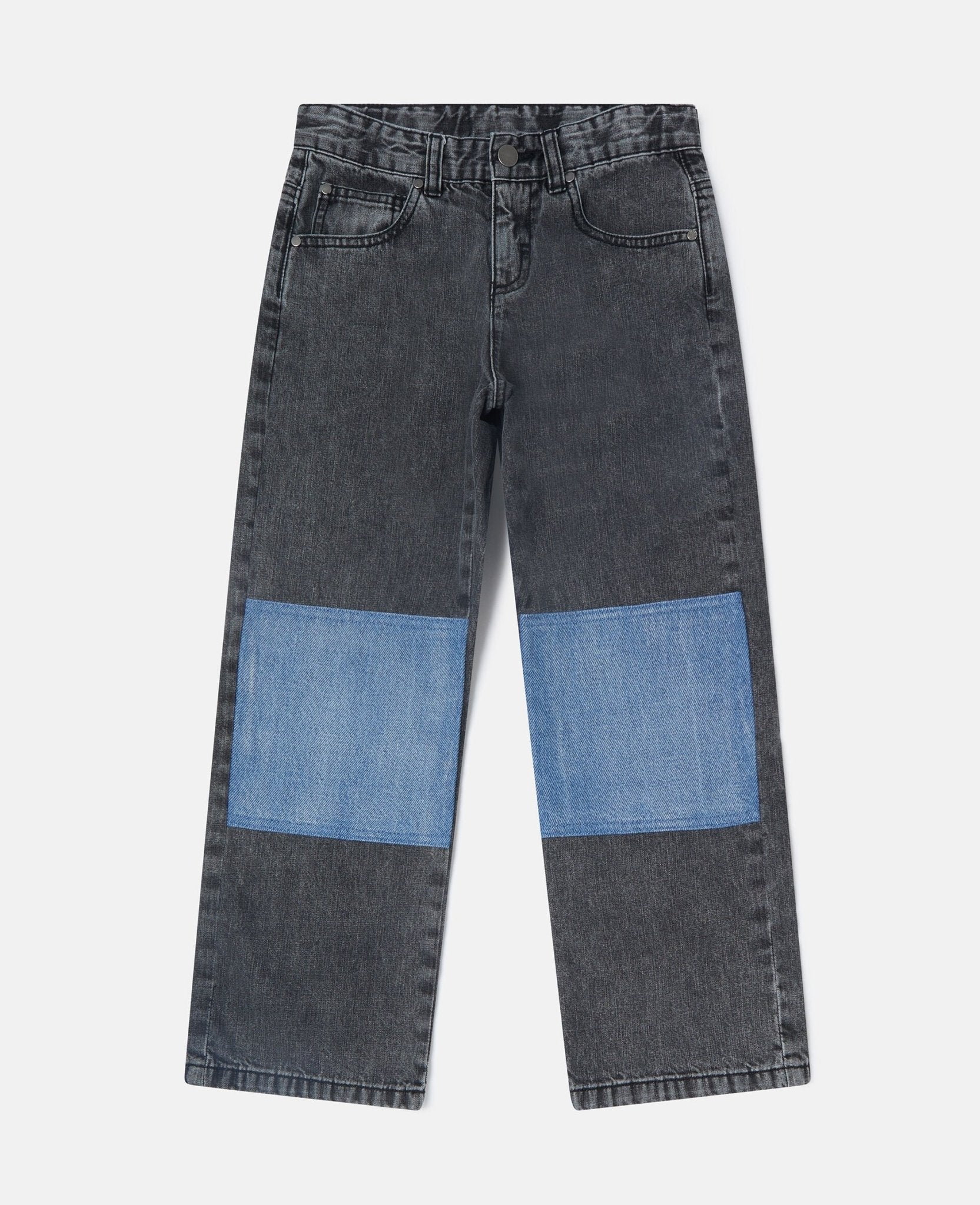 JEANS NERO CONTRASTO IN DENIM BLU STELLA MCCARTNEY - Angel Luxury