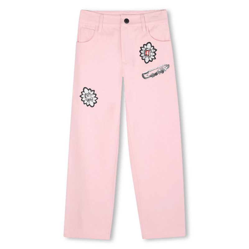 JEANS ROSA CON STAMPE MARC JACOBS - Angel Luxury