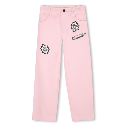 JEANS ROSA CON STAMPE MARC JACOBS - Angel Luxury