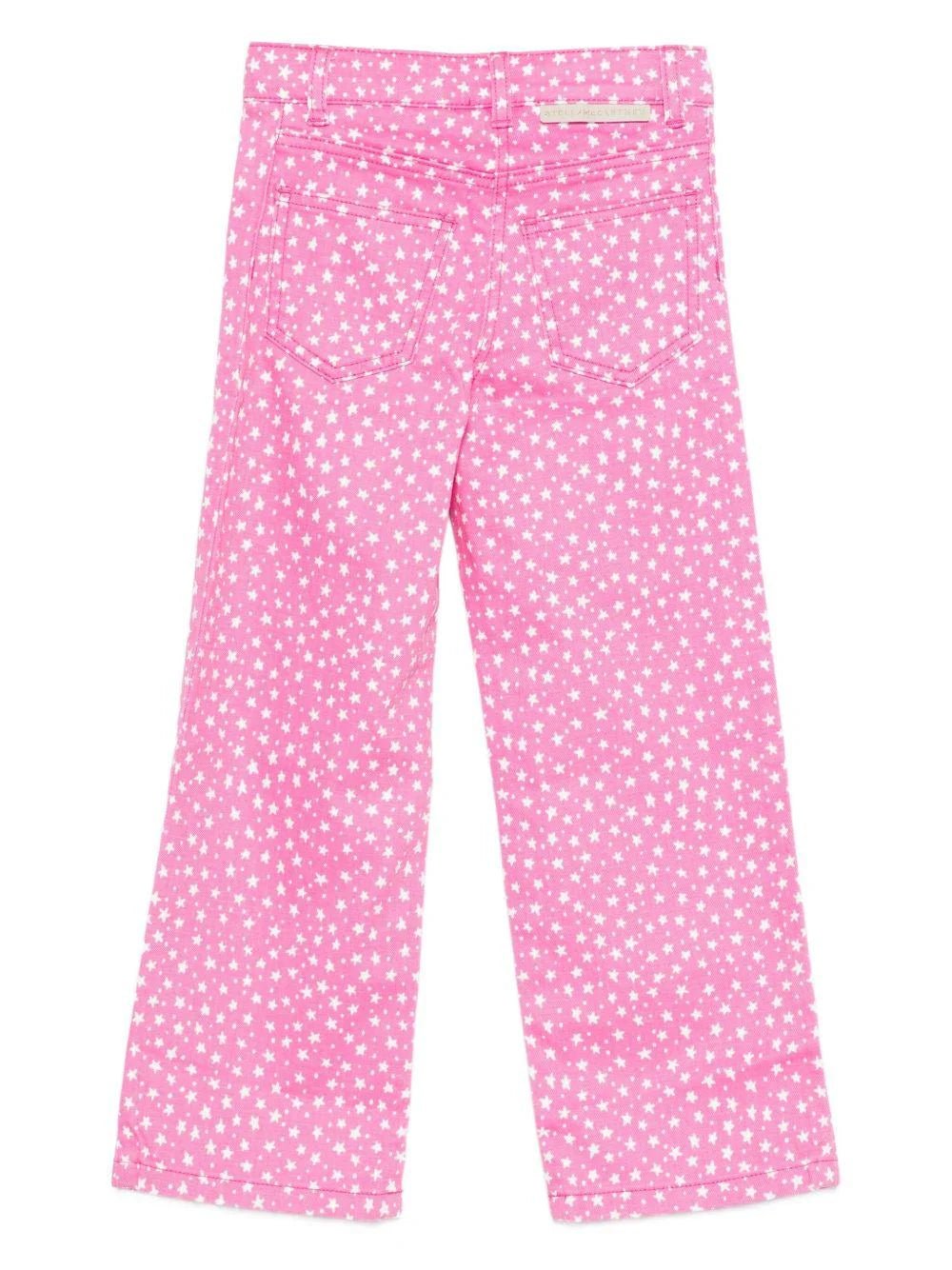 JEANS ROSA CON STELLE BIANCHE STELLA MCCARTNEY - Angel Luxury