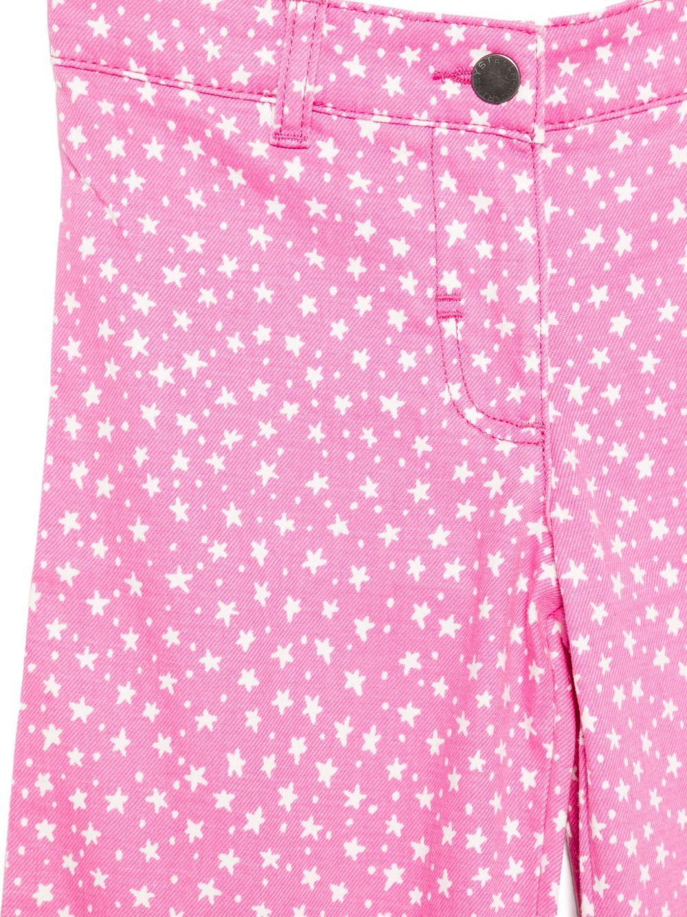 JEANS ROSA CON STELLE BIANCHE STELLA MCCARTNEY - Angel Luxury
