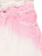 JEANS SFUMATO ROSA - BIANCO MSGM - Angel Luxury