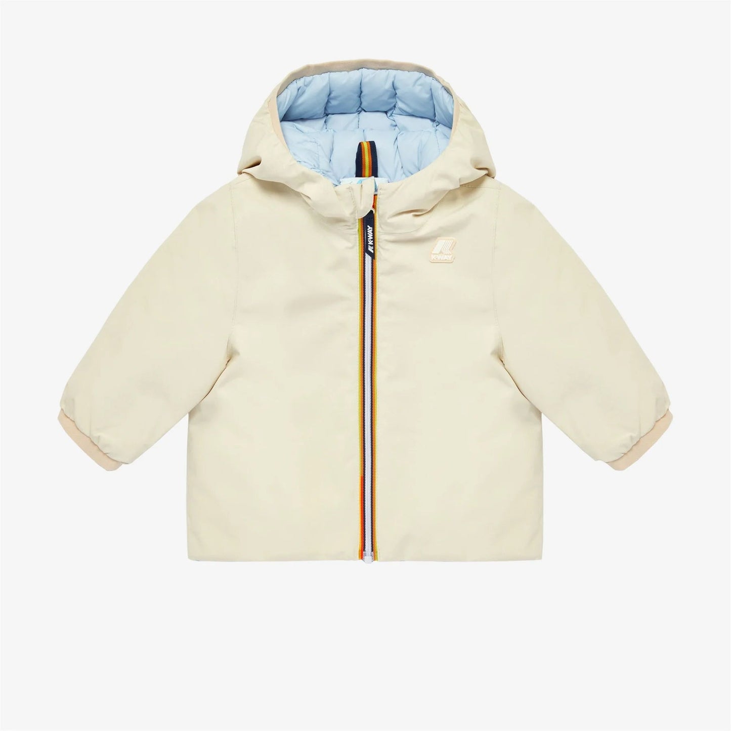 K - WAY BEIGE/AZZURRO DOUBLE - Angel Luxury