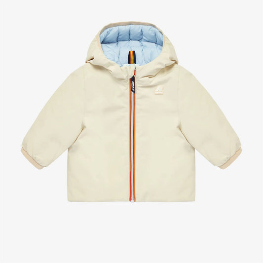 K - WAY BEIGE/AZZURRO DOUBLE - Angel Luxury
