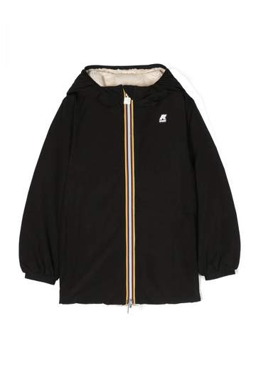 K - WAY DOUBLE NERO/PANNA - Angel Luxury