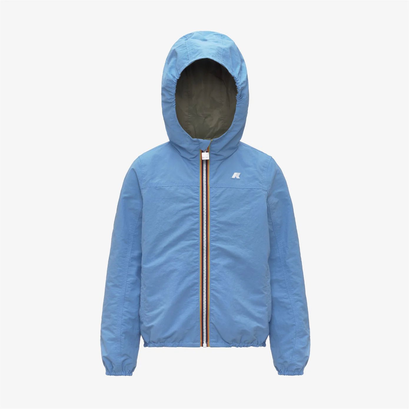 K - WAY REVERSIBILE AZZURRO E VERDE - Angel Luxury