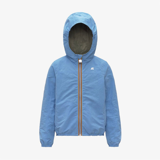 K - WAY REVERSIBILE AZZURRO E VERDE - Angel Luxury