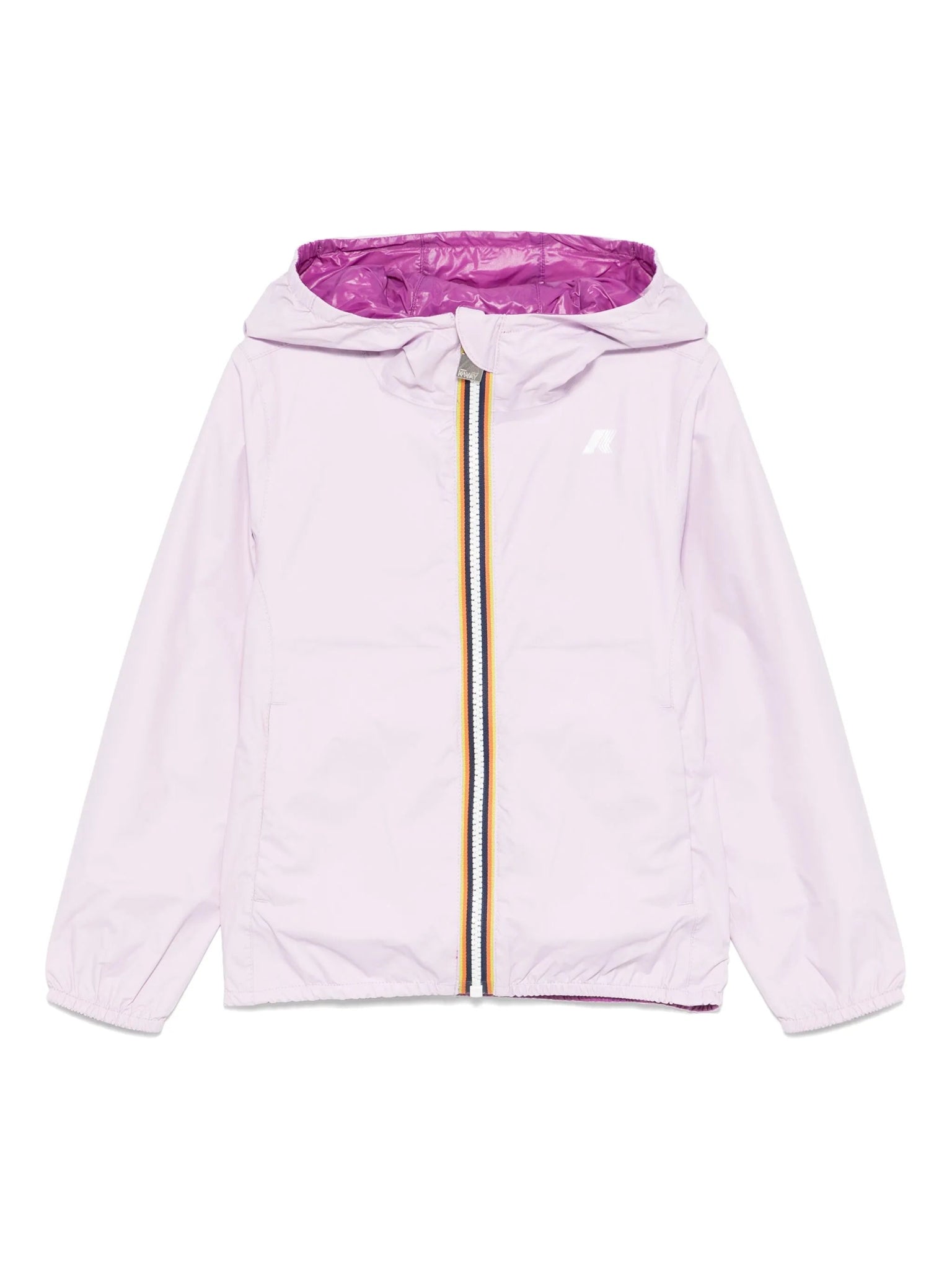 K - WAY REVERSIBILE LILLA - VIOLA - Angel Luxury