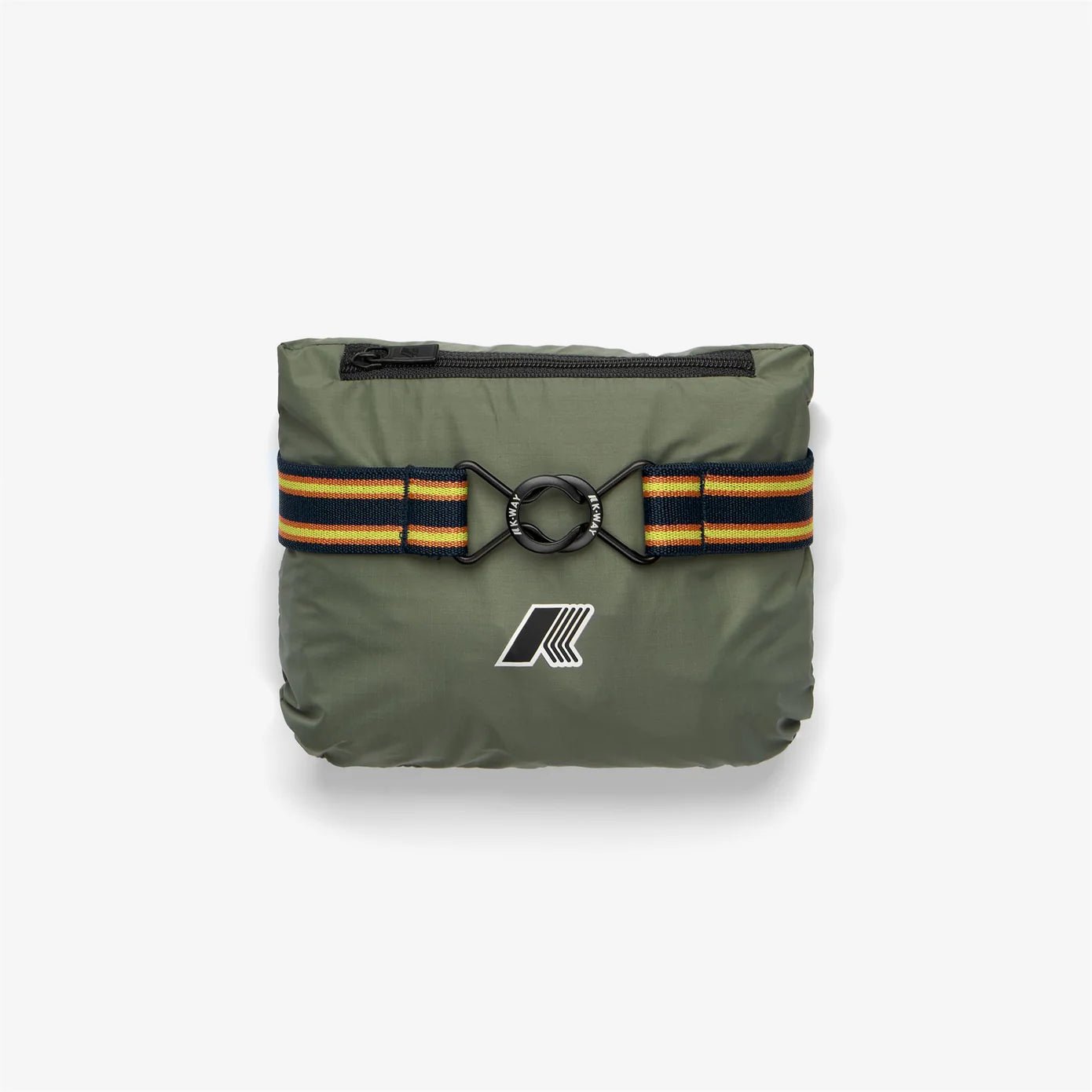 K - WAY VERDE CON LOGO NERO - Angel Luxury