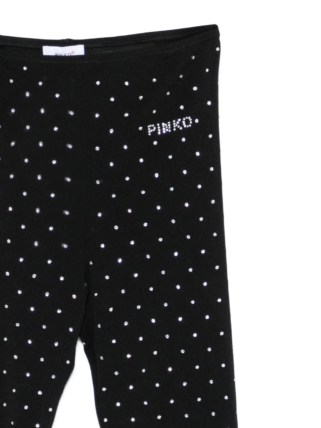 LEGGINGS CON STRASS NERO PINKO - Angel Luxury
