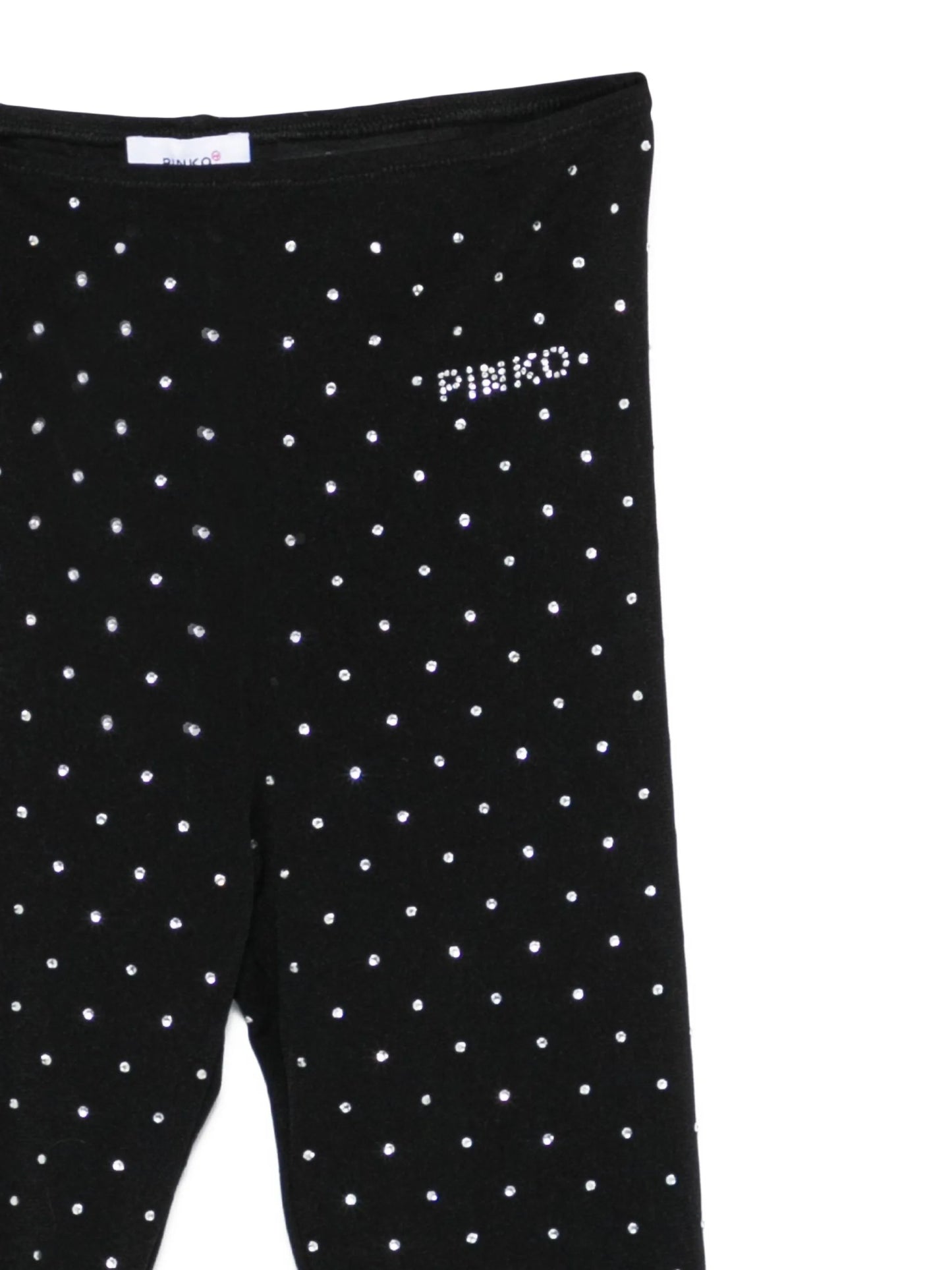 LEGGINGS CON STRASS NERO PINKO - Angel Luxury