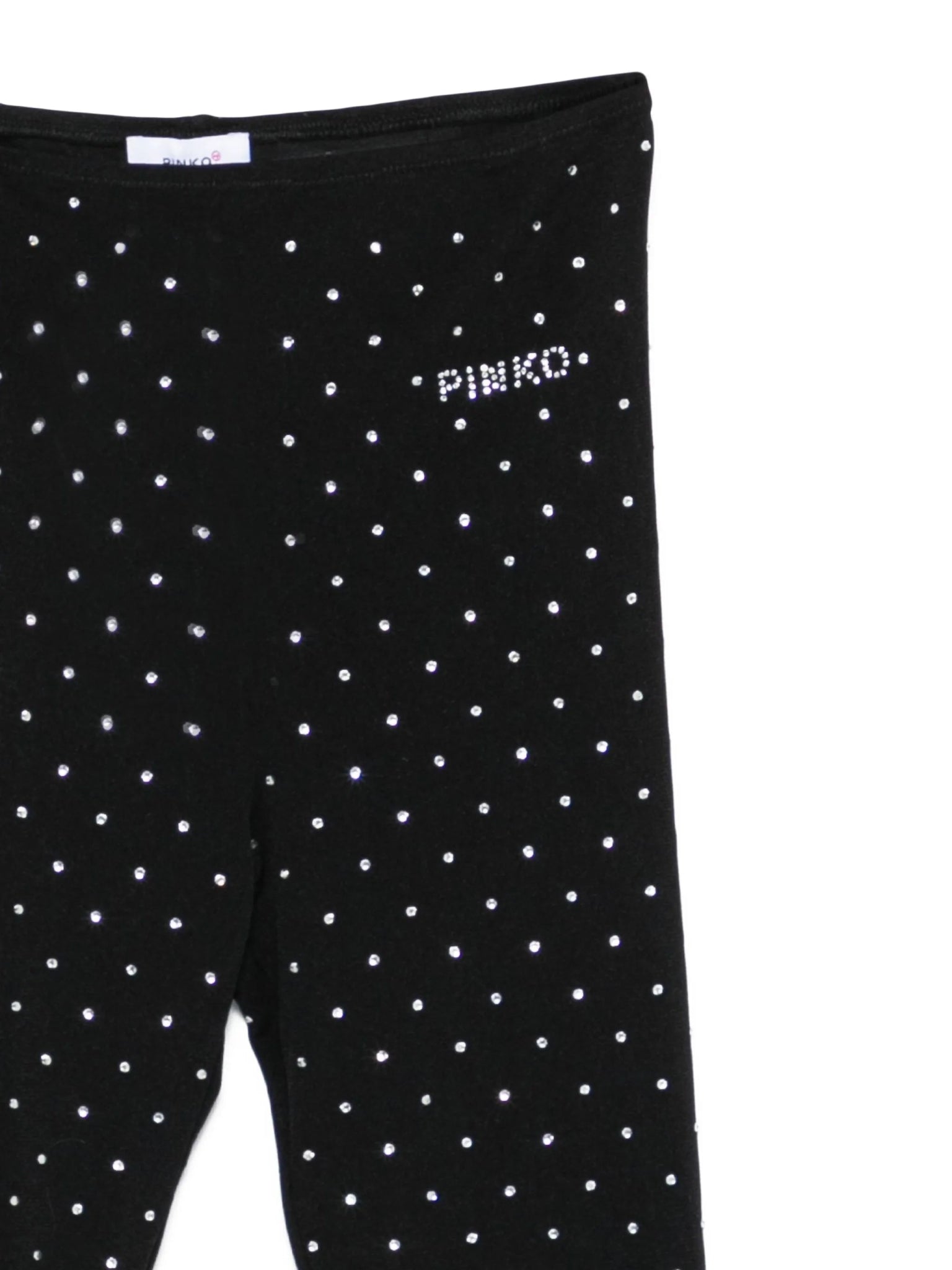 LEGGINGS CON STRASS NERO PINKO - Angel Luxury