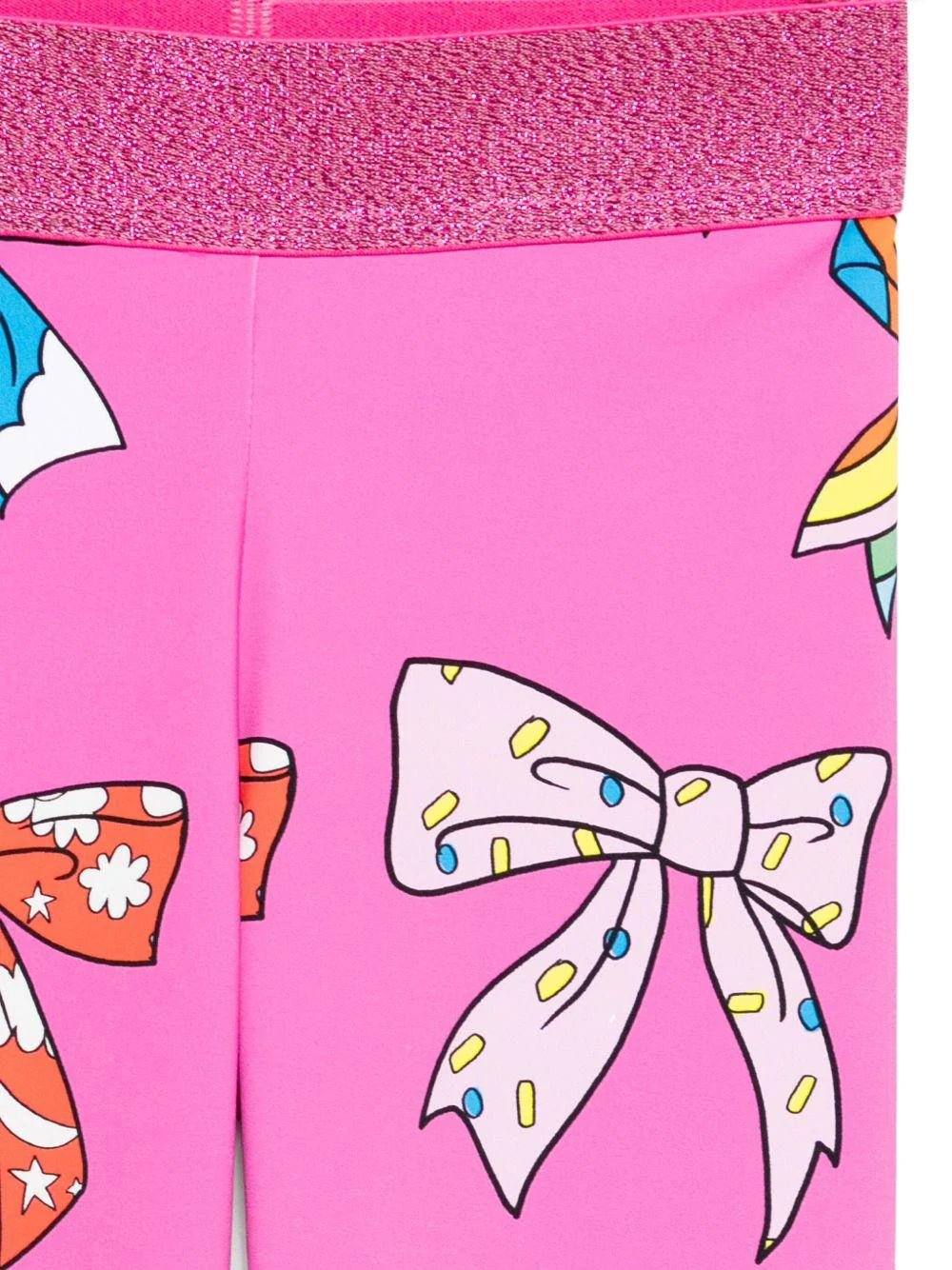 LEGGINGS FUCSIA CON FANTASIA STELLA MCCARTNEY - Angel Luxury