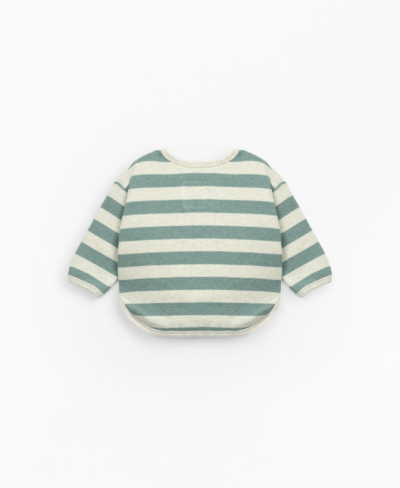 MAGLIA A RIGHE VERDE ACQUA PLAY UP - Angel Luxury