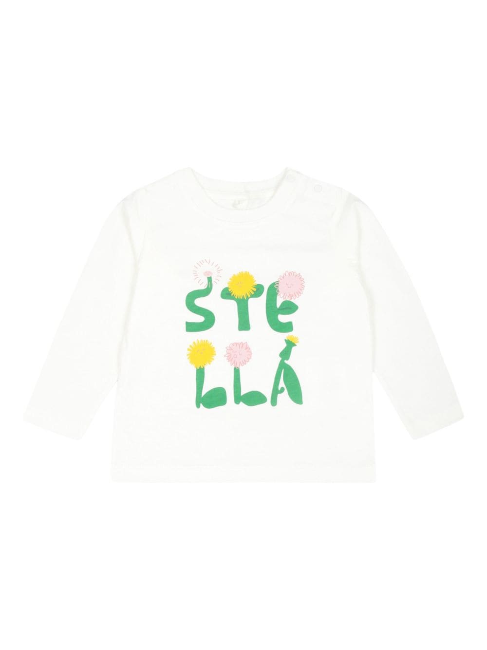 MAGLIA BIANCA CON STAMPA STELLA MCCARTNEY - Angel Luxury