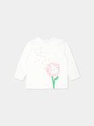 MAGLIA BIANCA CON STAMPA STELLA MCCARTNEY - Angel Luxury