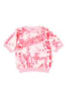 MAGLIA ROSA CON PAILLETTES N21 - Angel Luxury