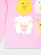 MAGLIA ROSA CON STAMPA STELLA MCCARTNEY - Angel Luxury