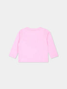 MAGLIA ROSA CON STAMPA STELLA MCCARTNEY - Angel Luxury