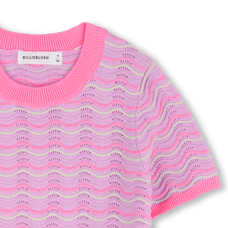 MAGLIA ROSA IN TRICOT BILLIEBLUSH - Angel Luxury