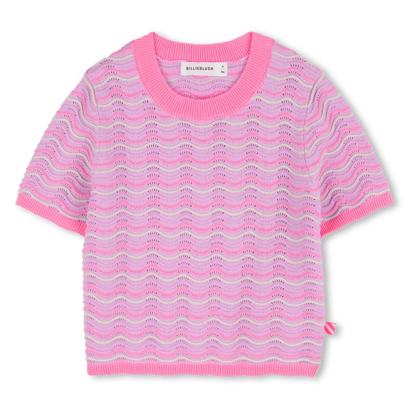 MAGLIA ROSA IN TRICOT BILLIEBLUSH - Angel Luxury
