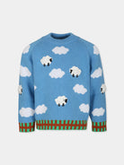 MAGLIONE AZZURRO STELLA MCCARTNEY - Angel Luxury