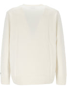 MAGLIONE BIANCO CON STAMPA MC2 SAINT BARTH - Angel Luxury