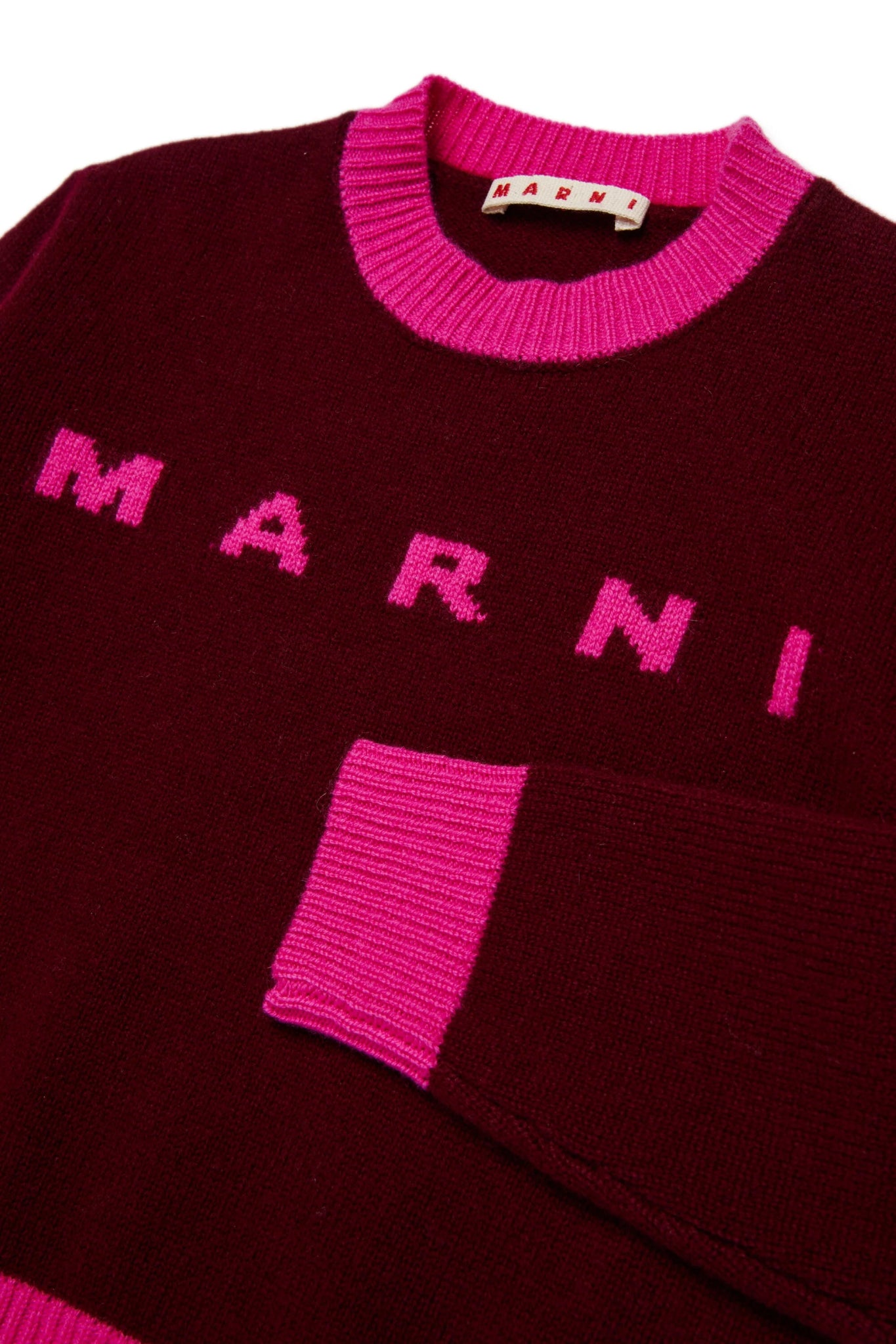 MAGLIONE BORDEAUX MARNI - Angel Luxury