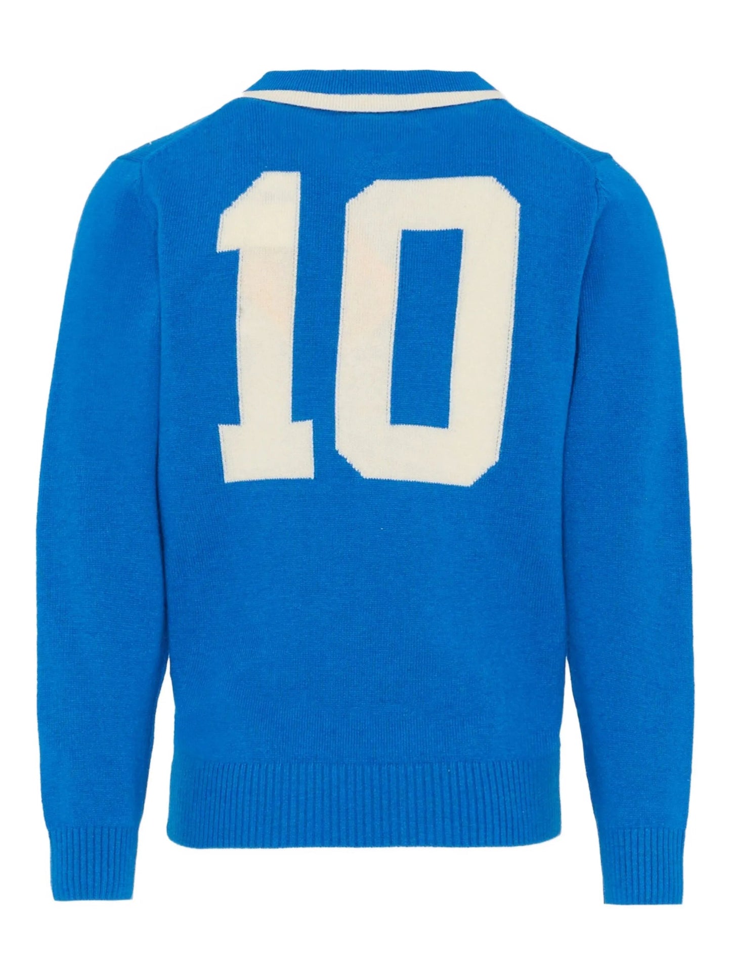 MAGLIONE CON COLLETTO BLU CON SNOOPY MC2 SAINT BARTH - Angel Luxury