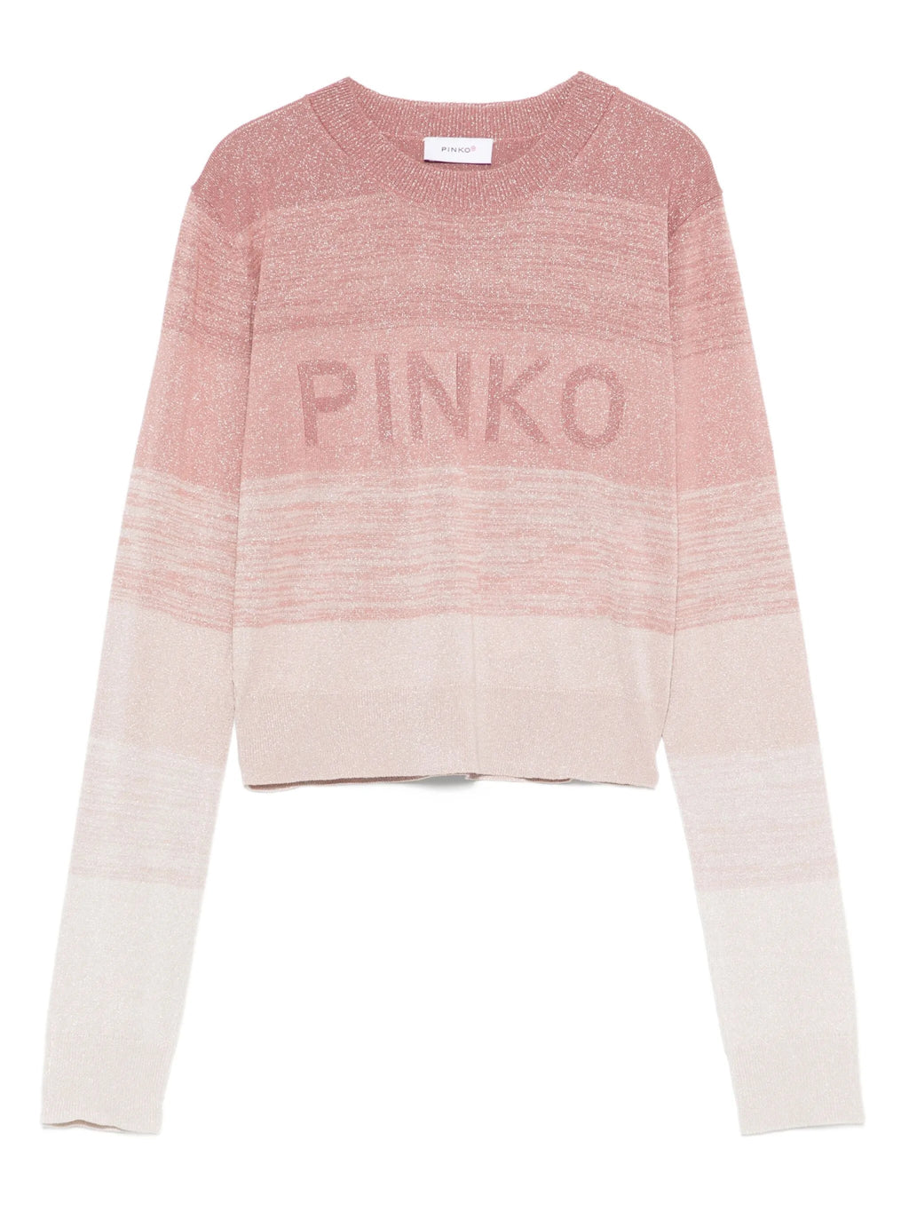 MAGLIONE CON DETTAGLIO LAME' ROSA PINKO - Angel Luxury
