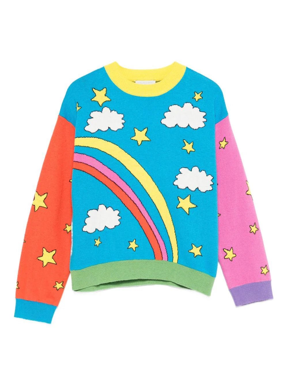 MAGLIONE CON FANTASIA MULTICOLORE STELLA MCCARTNEY - Angel Luxury