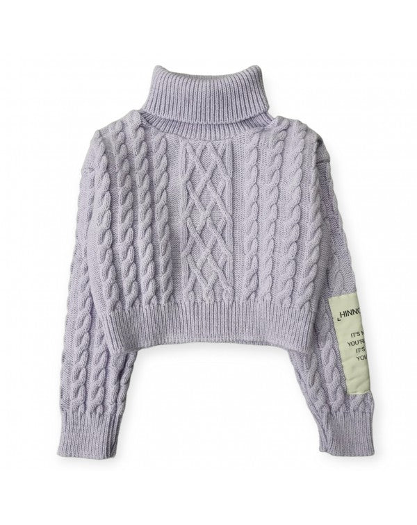 MAGLIONE CORTO LILLA HINNOMINATE - Angel Luxury