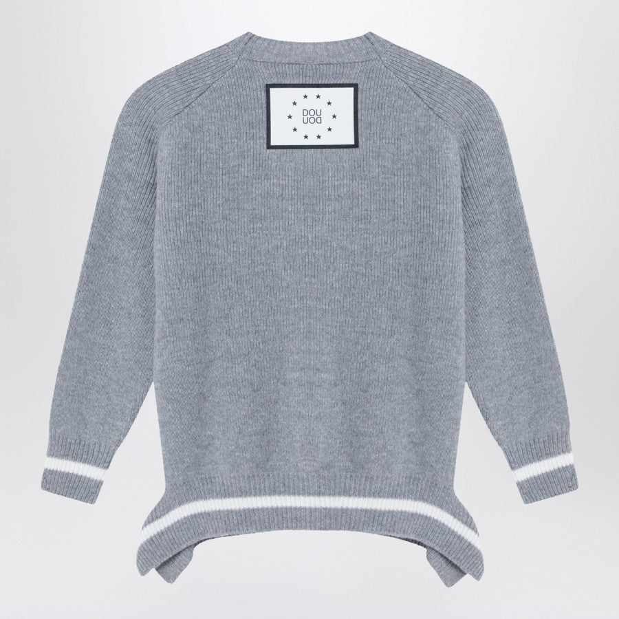 MAGLIONE GRIGIO CHIARO DOUUOD - Angel Luxury