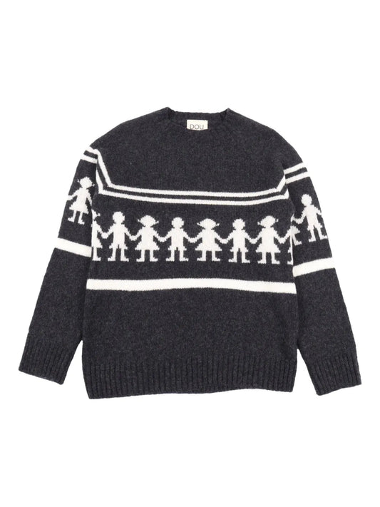 MAGLIONE GRIGIO DOUUOD - Angel Luxury