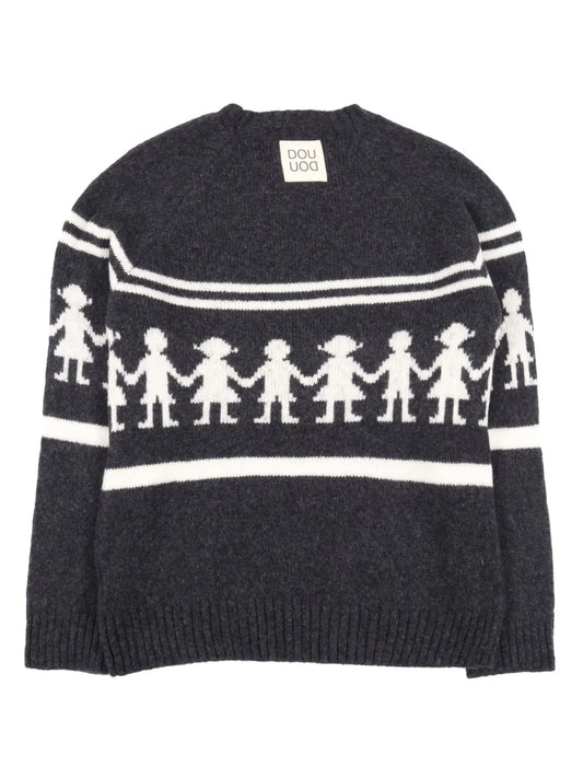 MAGLIONE GRIGIO DOUUOD - Angel Luxury