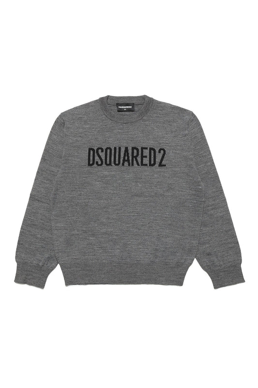 MAGLIONE GRIGIO DSQUARED2 - Angel Luxury