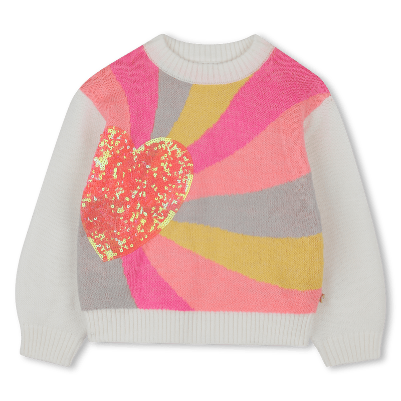 MAGLIONE MULTICOLOR CON PAILLETTES BILLIEBLUSH - Angel Luxury