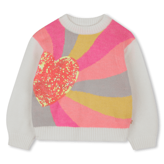 MAGLIONE MULTICOLOR CON PAILLETTES BILLIEBLUSH - Angel Luxury