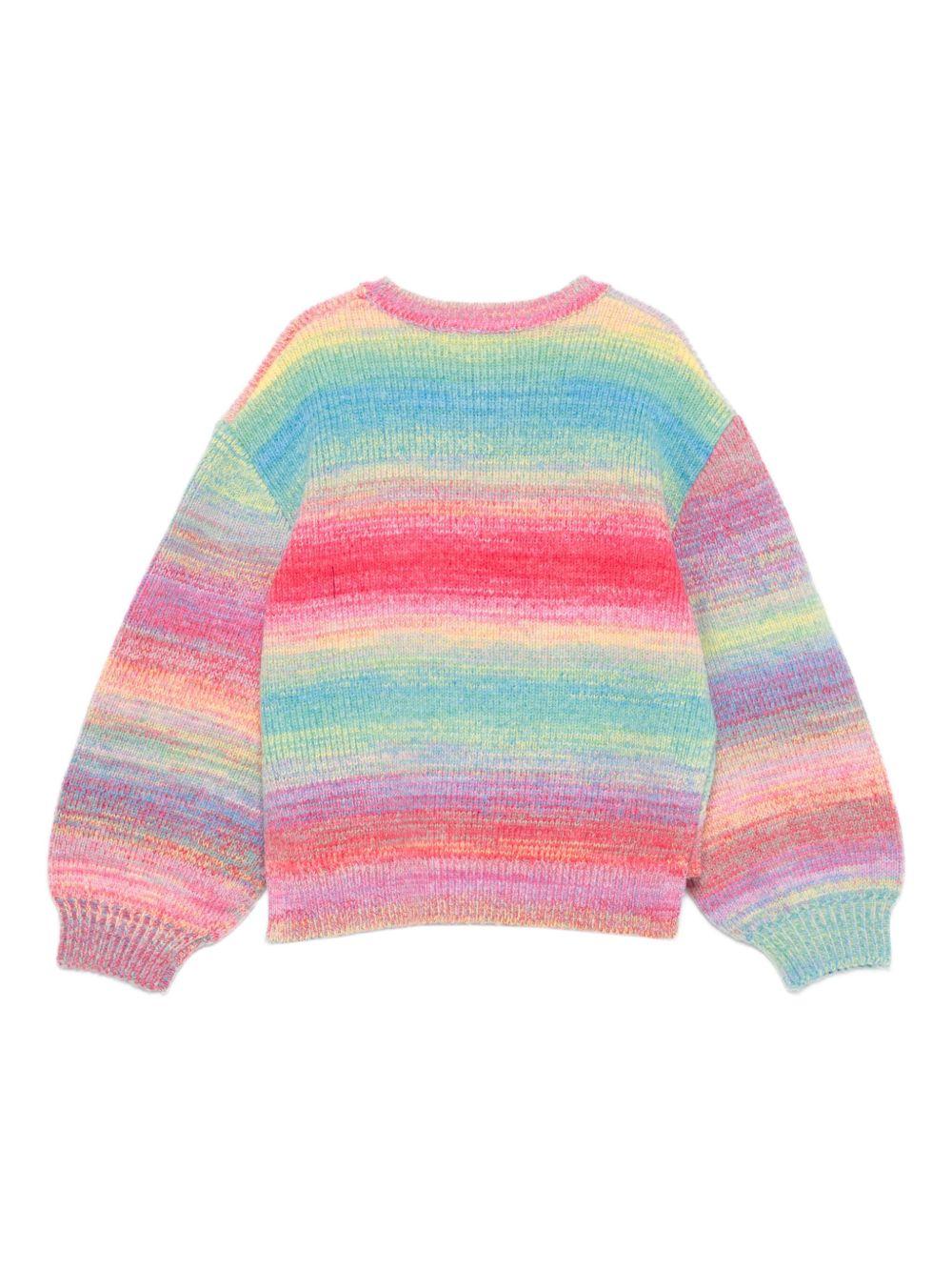 MAGLIONE MULTICOLORE CON SCRITTA LOVE STELLA MCCARTNEY - Angel Luxury