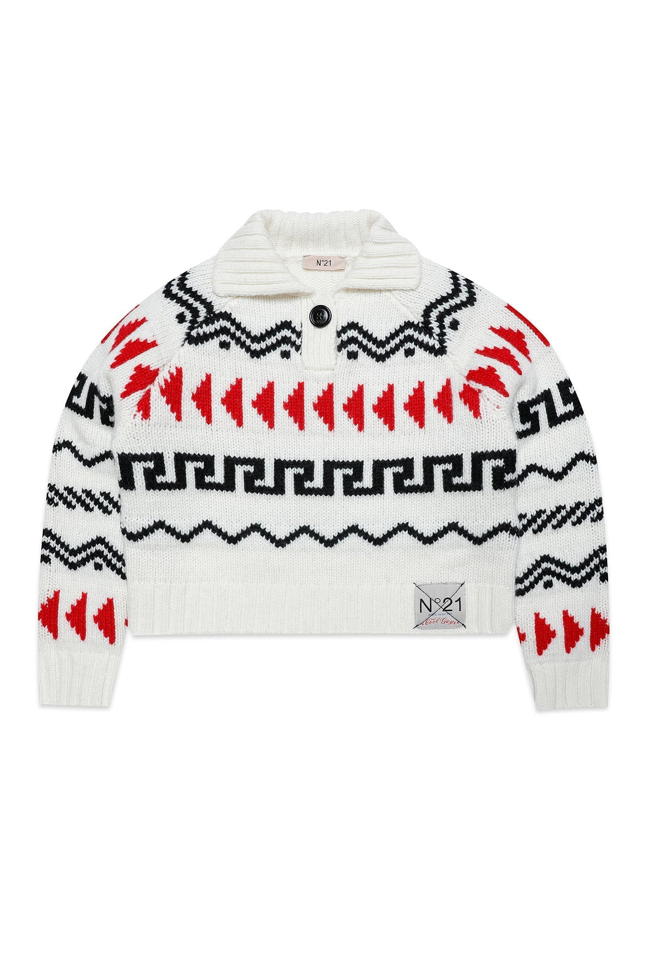 MAGLIONE N21 BIANCO - Angel Luxury