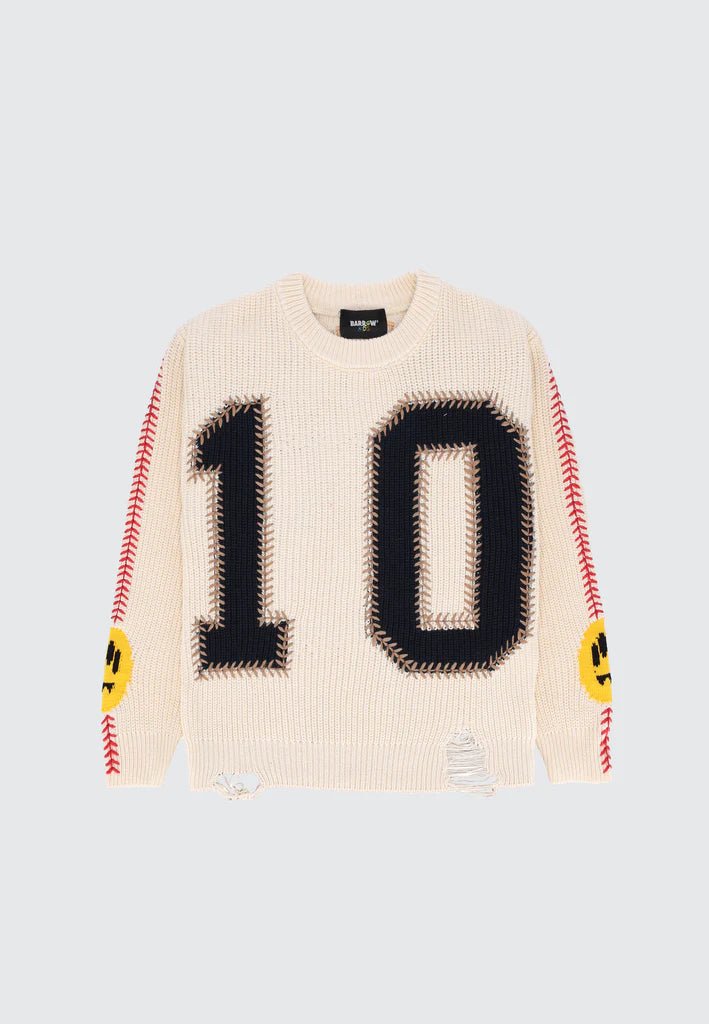 MAGLIONE PANNA BARROW - Angel Luxury