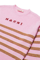 MAGLIONE ROSA A RIGHE MARNI - Angel Luxury