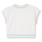 MAGLIONE TRAFORATO MEZZA MANICA BIANCO BILLIEBLUSH - Angel Luxury