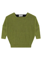 MAGLIONE VERDE OLIVA DKNY - Angel Luxury