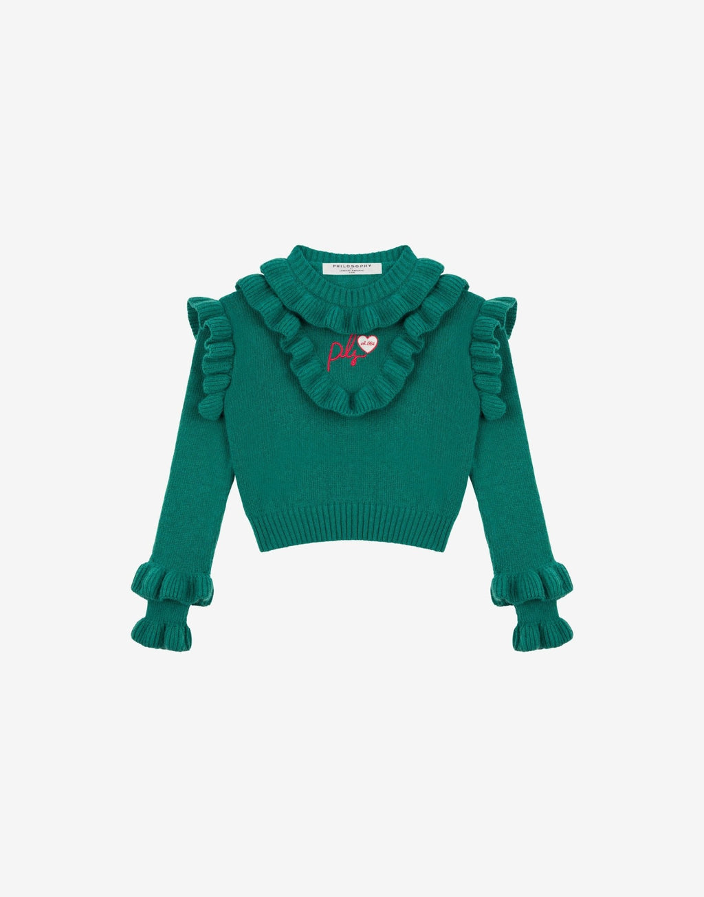 MAGLIONE VERDE PHILOSOPHY - Angel Luxury