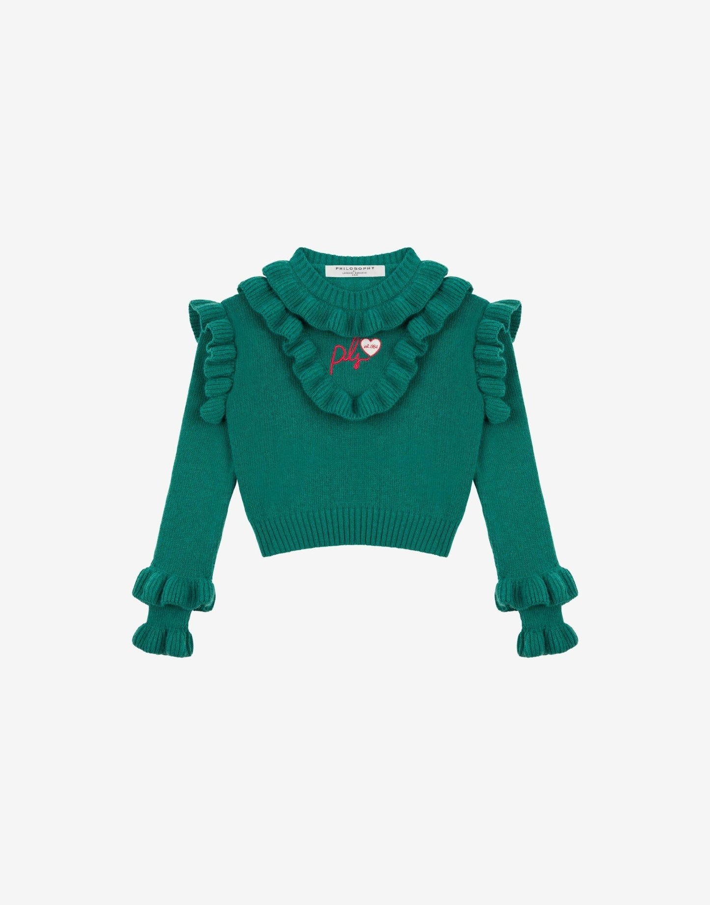 MAGLIONE VERDE PHILOSOPHY - Angel Luxury