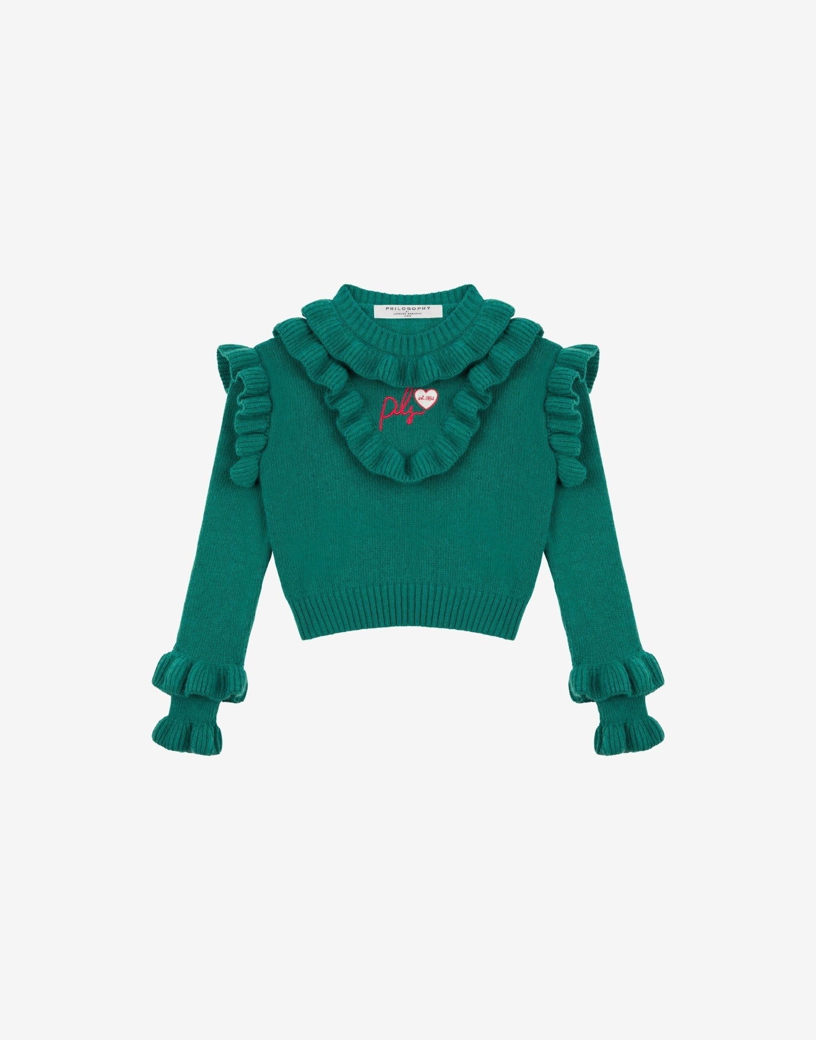 MAGLIONE VERDE PHILOSOPHY - Angel Luxury